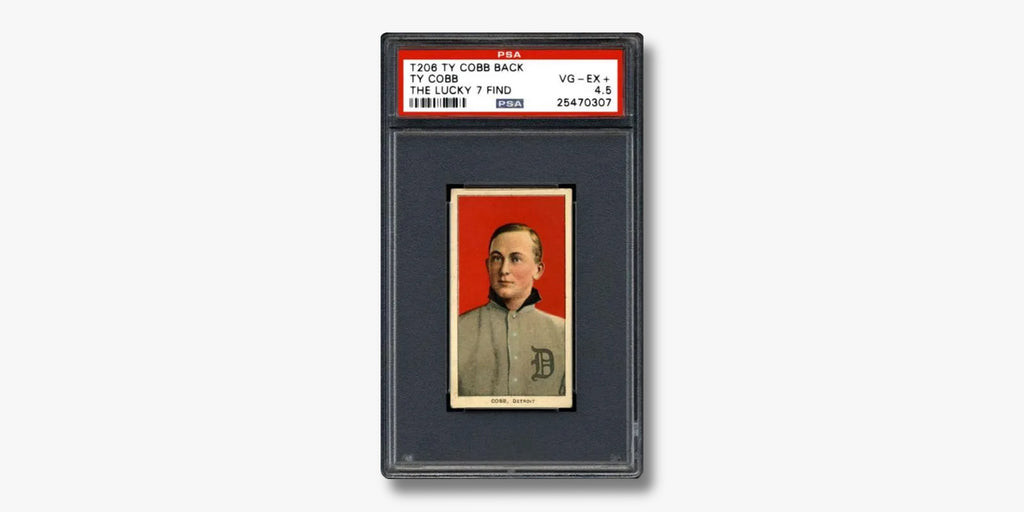 1909-11 T206 Ty Cobb Tobacco (Ty Cobb Back)