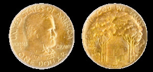 1922  Grant Gold Commemorative PCGS MS65 