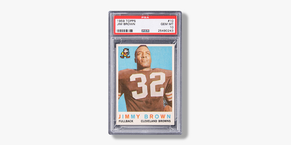 1959 Topps Jim Brown #10