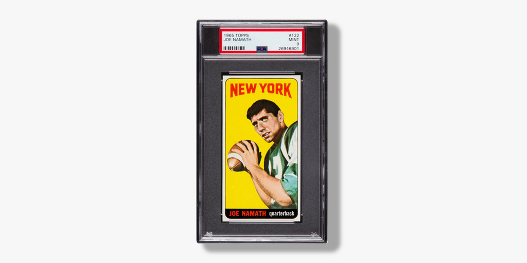 1965 Topps Joe Namath #122