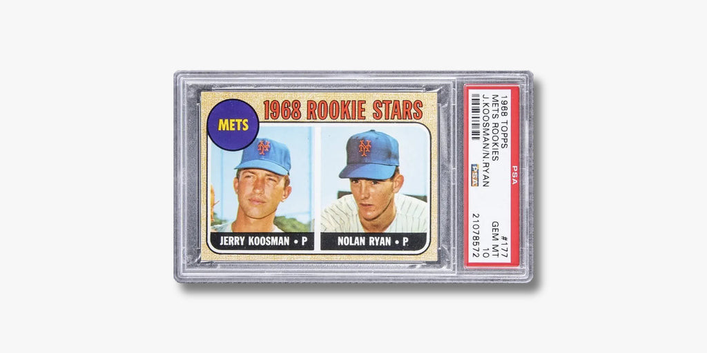 1968 Topps #177 Nolan Ryan Rookie Card