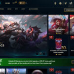 League of Legends Store Page