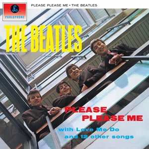 The Beatles Please Please Me first pressing vinyl record cover