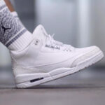 Air Jordan 3 Pure Money 2025 Release Date - showcasing the iconic white and silver colorway.