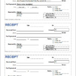 Cash Receipt Form