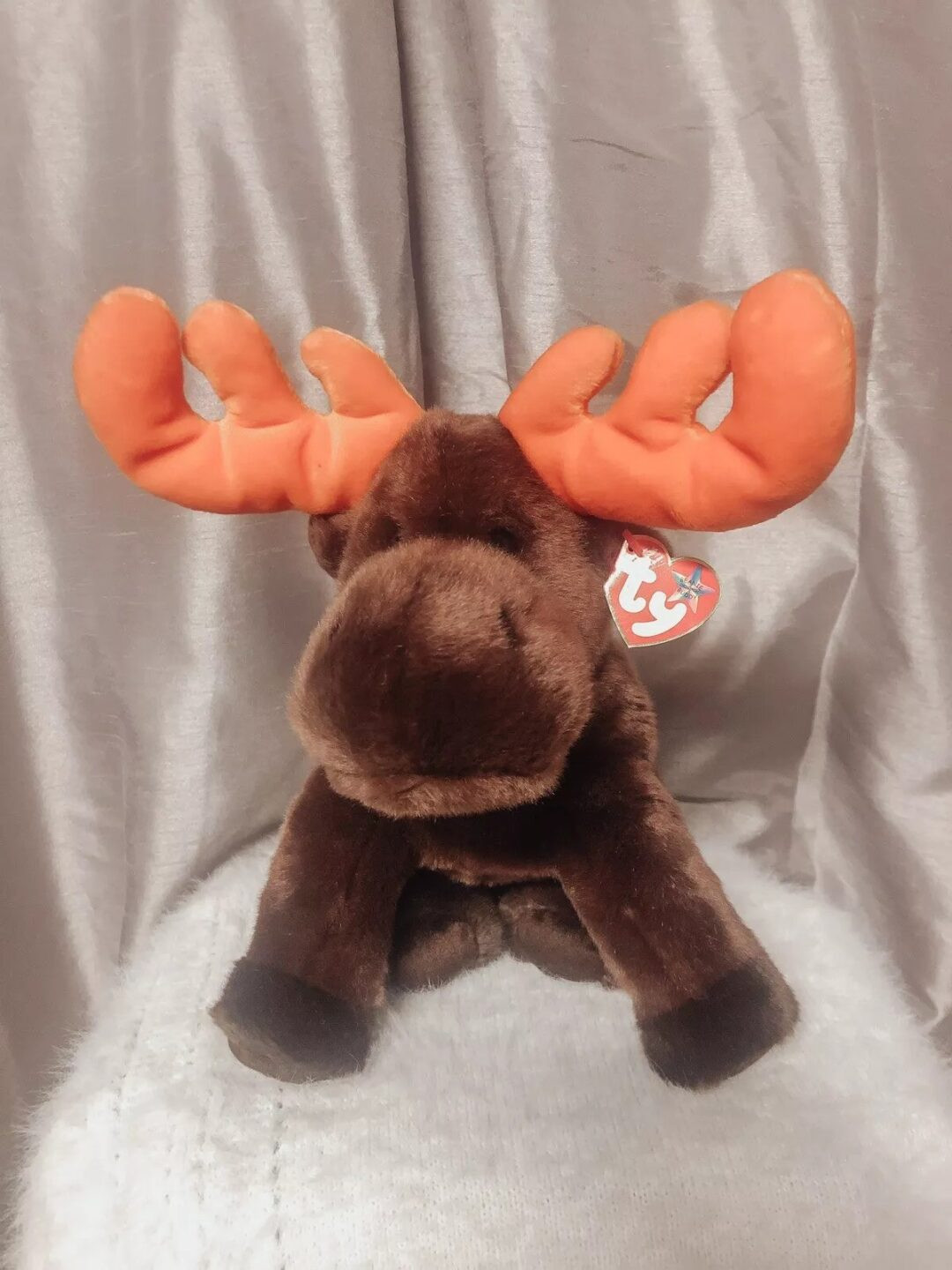 chocolate the moose beanie baby