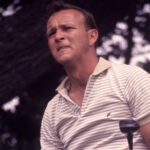 Arnold Palmer takes a shot at the 1963 US Open