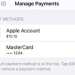 Apple gift card redemption process on a mobile device