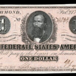 A Confederate $1 bill