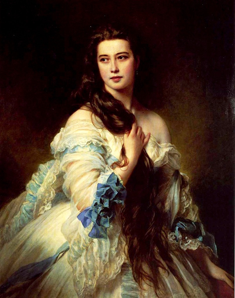 franz_xavier_winterhalter_1_madame_barbe_de_rimsky_korsakov- beautiful 19th century portrait art