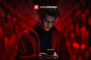 A person using a mobile payment app on their phone