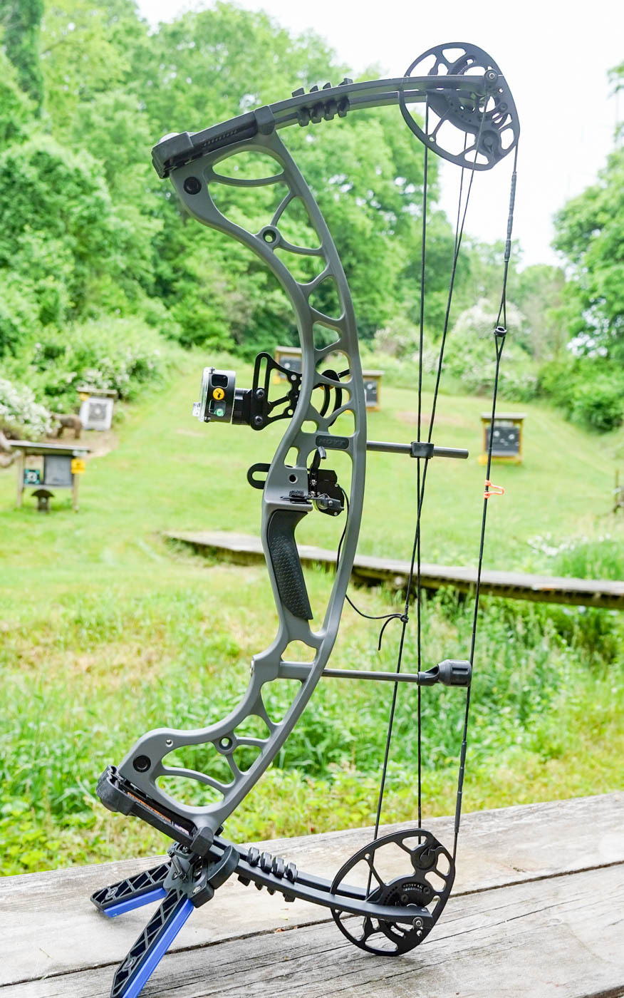 The Hoyt Torrex compound bow, known for its reliable performance.