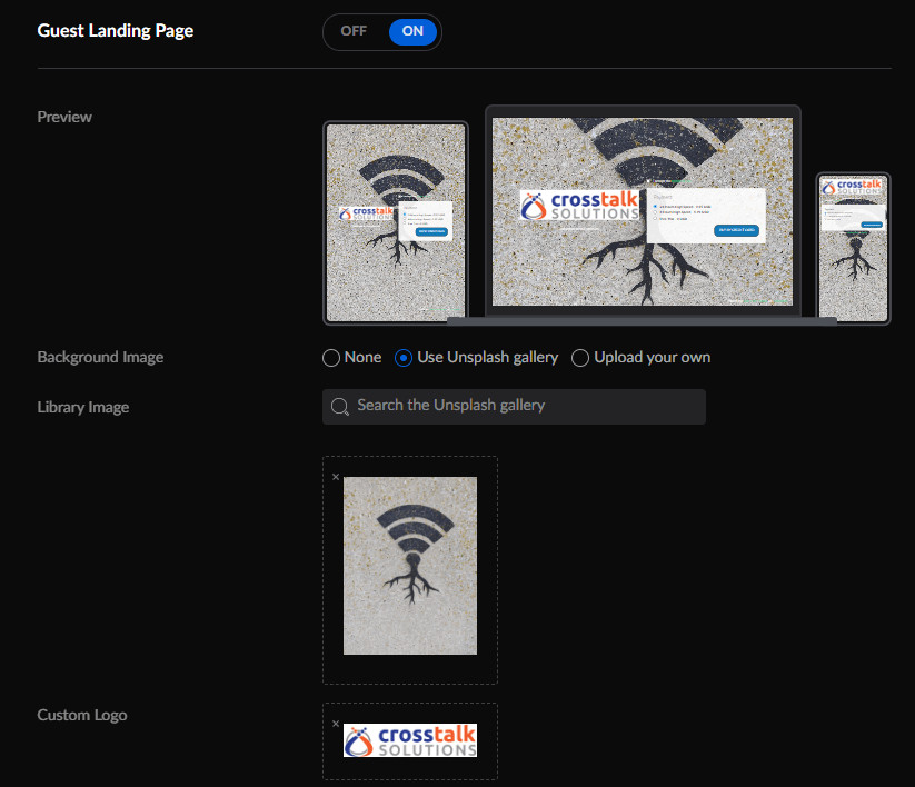 Guest Hotspot settings for &quot;Public Internet&quot; SSID in UniFi