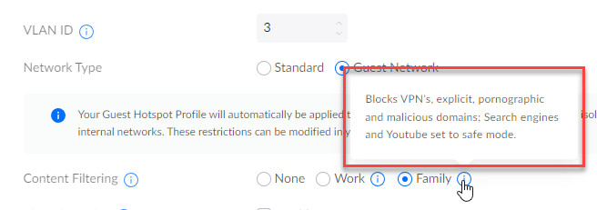 Payment field gathering options in UniFi Guest Hotspot