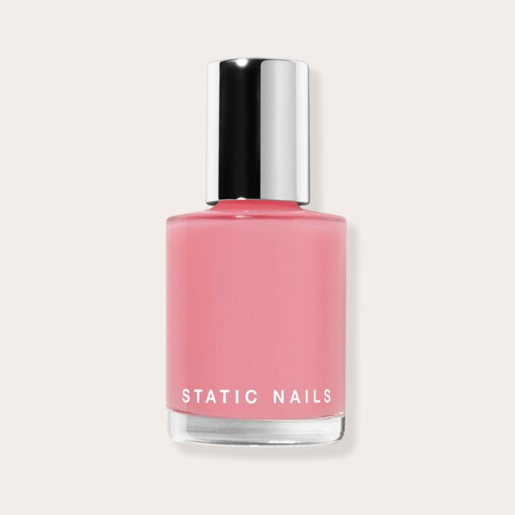 Static Nails Healthy Glow sheer french manicure nail polish for old money nails.