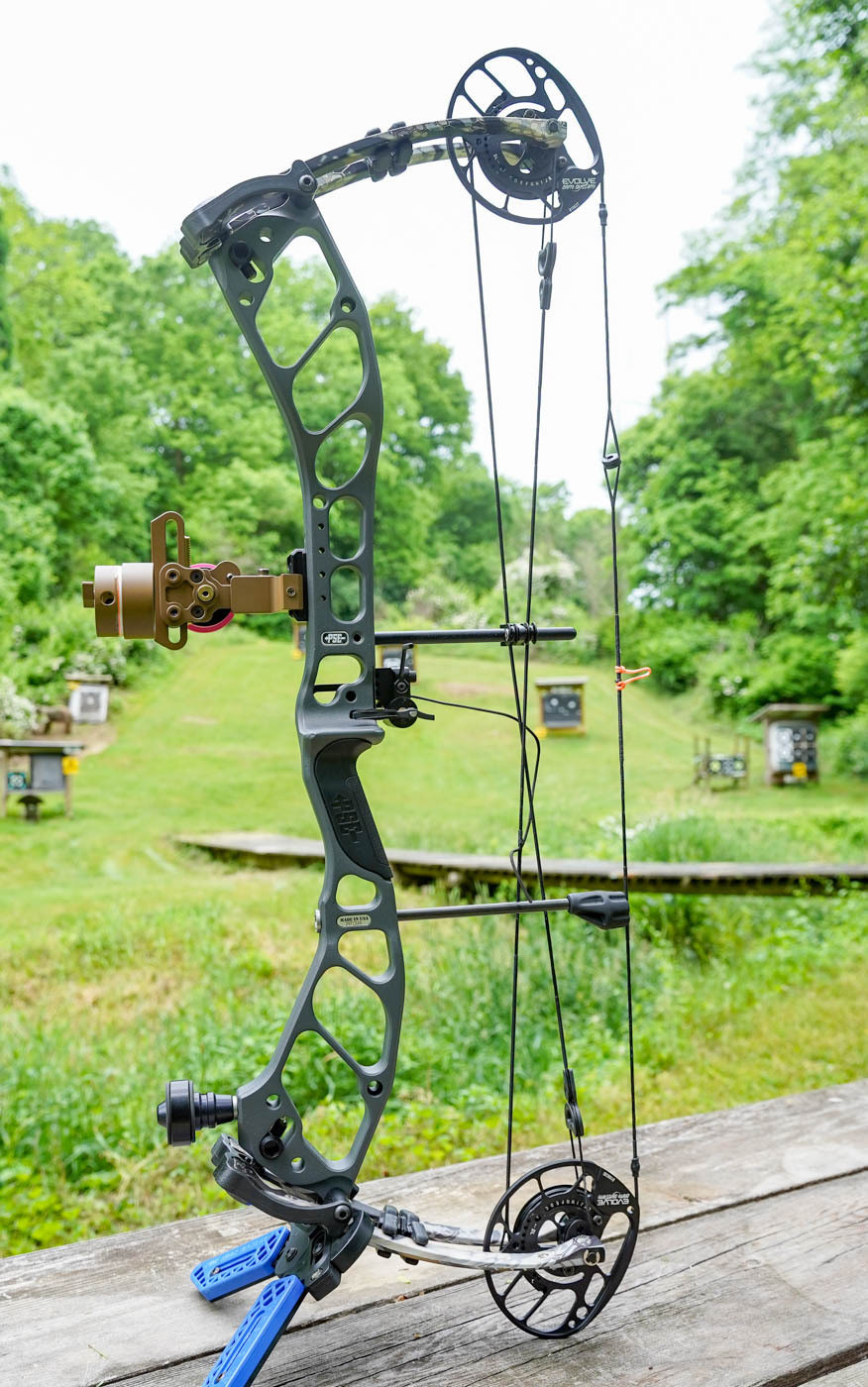 The PSE Vengeance compound bow, a feature-rich option nearing the top of the budget range.