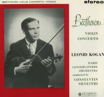 Beethoven Leonid Kogan Violin Concerto classical vinyl record cover