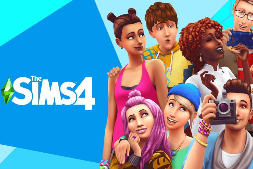 The Sims 4 title card