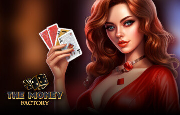 Screenshot showcasing live dealer games available at The Money Factory Casino, highlighting diverse gaming options.