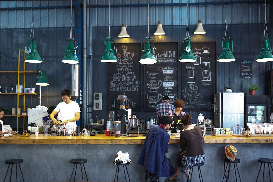 Coffee shop location