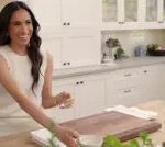 Meghan Markle in a bright and spacious kitchen, With Love, Meghan promotional photo