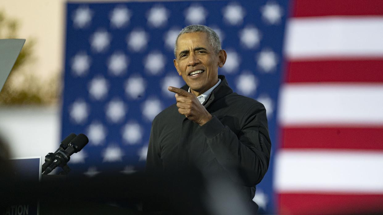 Barack Obama Speaking at the 2012 Democratic National Convention