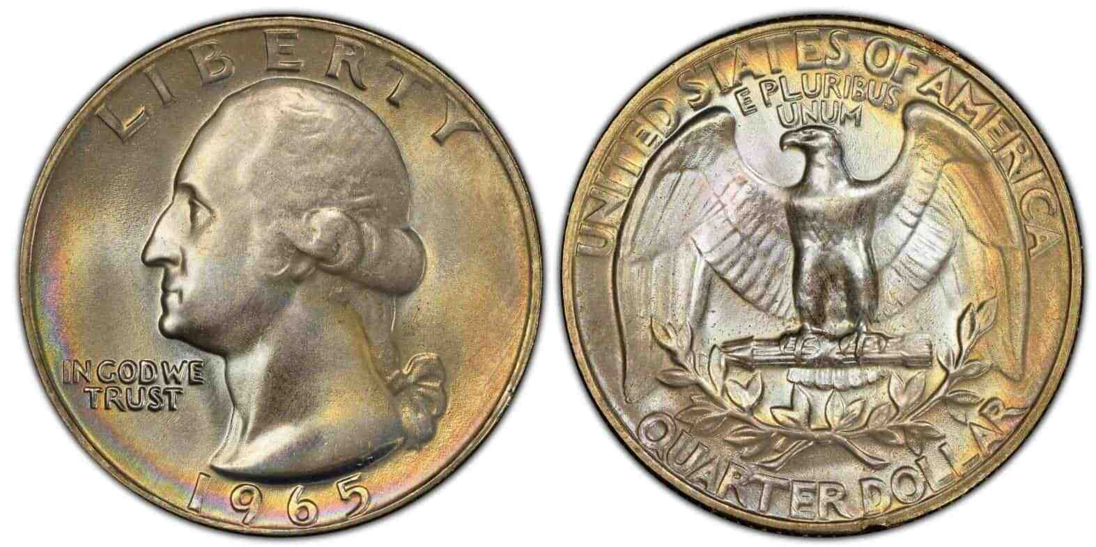 1965 MS67+ Washington Modern Quarter