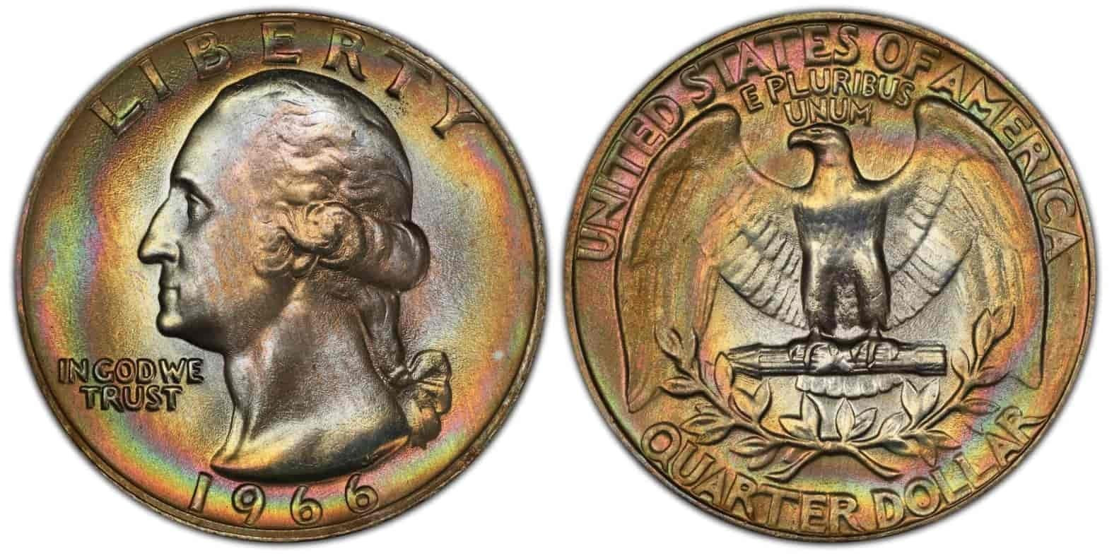 1966 Washington Quarter