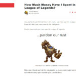 Riot Support Money Spent Page Showing Error