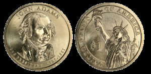 2007-S John Adams Proof Dollar