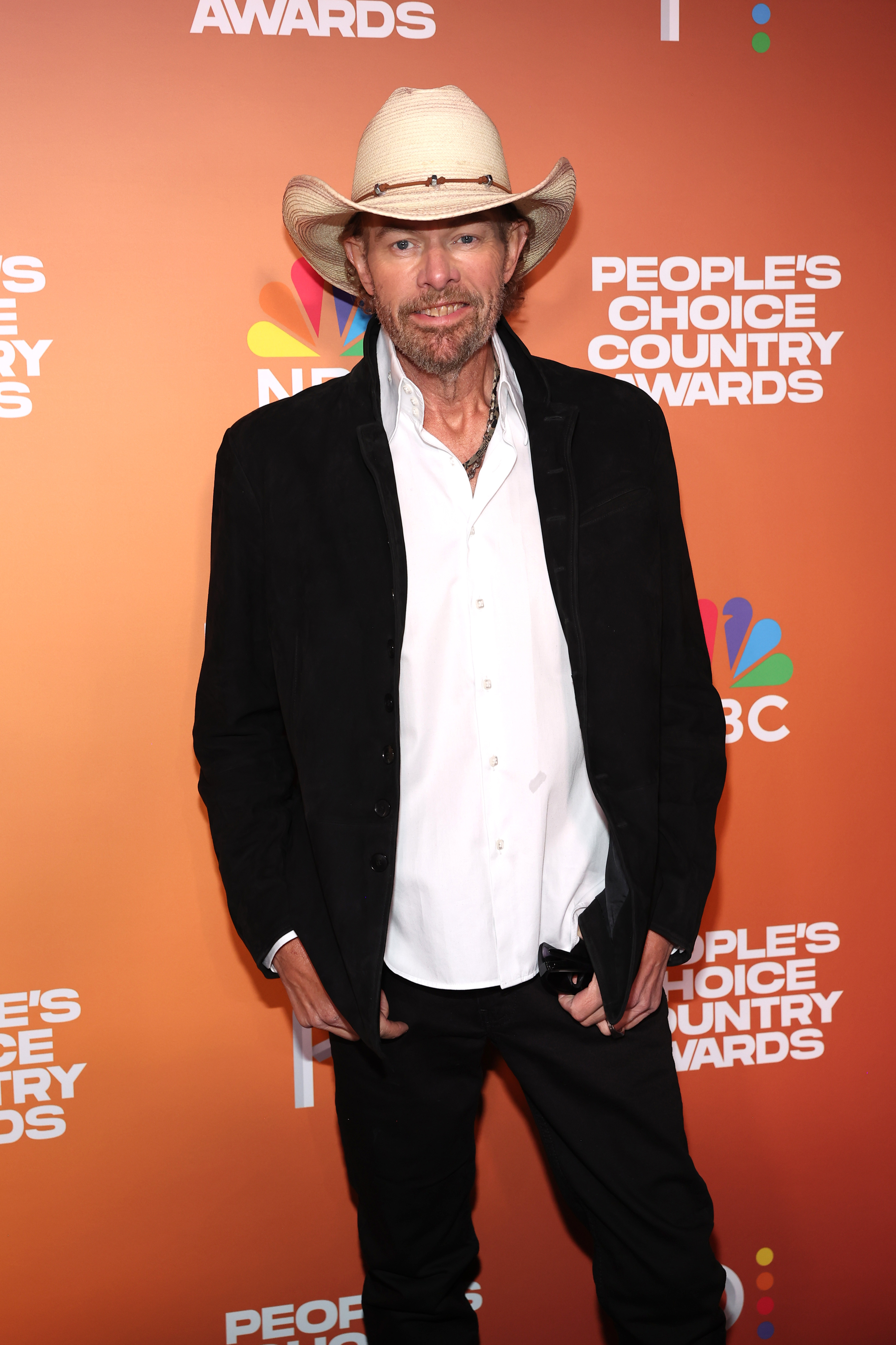 Toby Keith smiling.