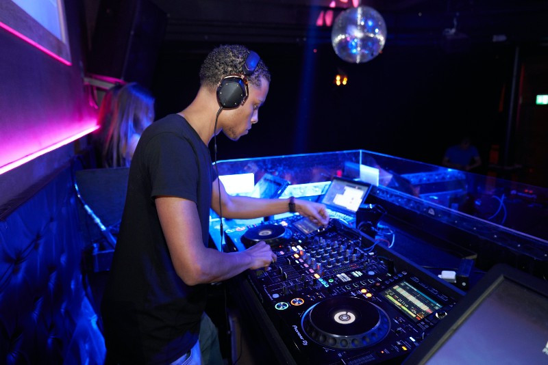 DJ Performing Live