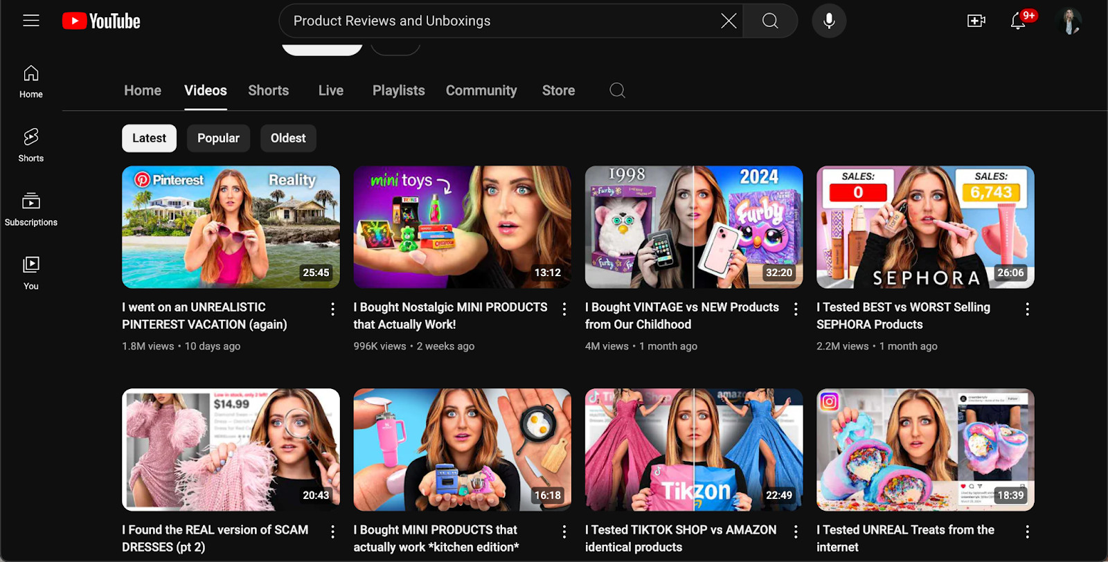 Product comparisons and reviews are extremely profitable on YouTube