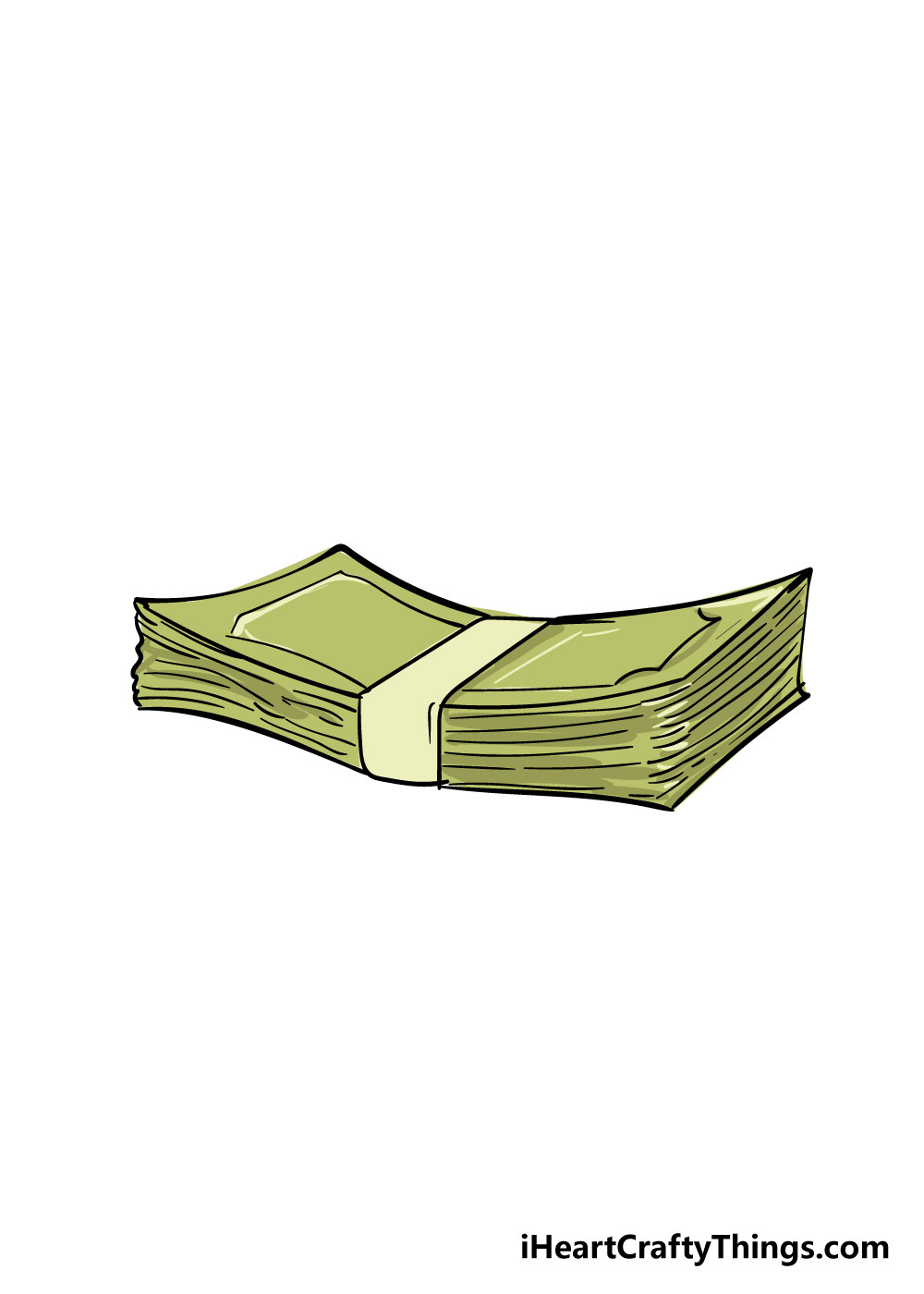 money drawing step 7