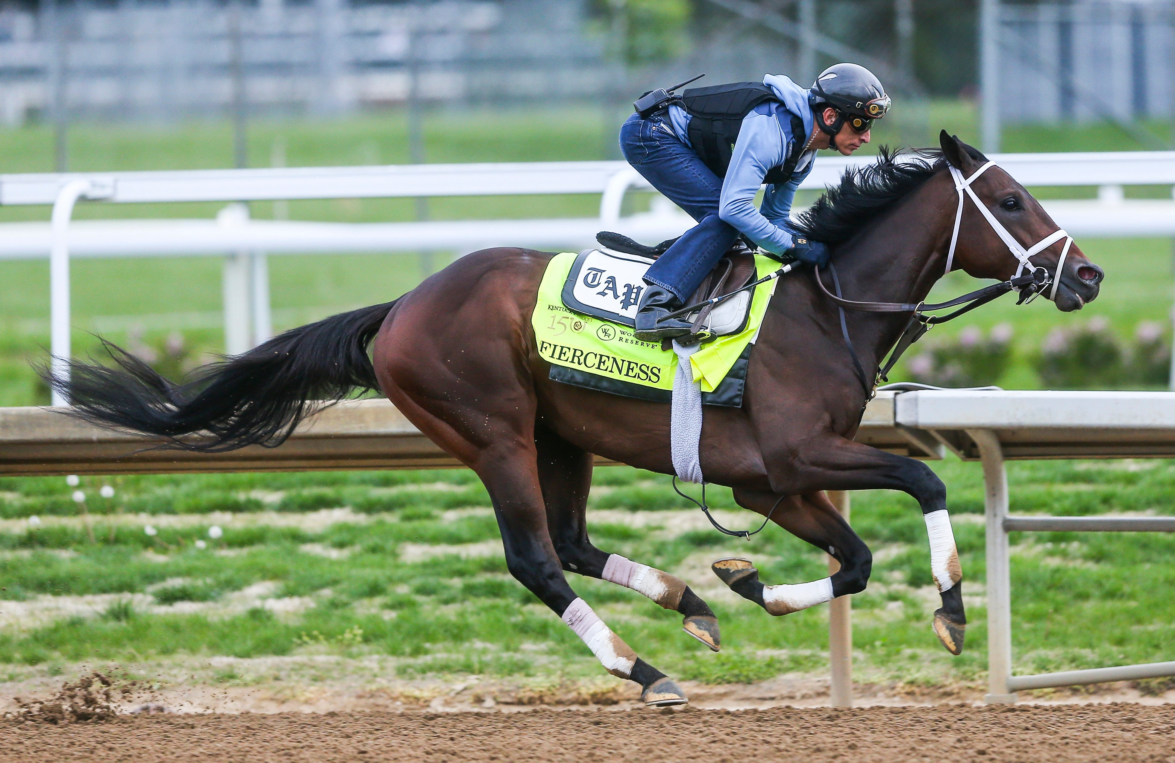 Jockey on Horseback Racing