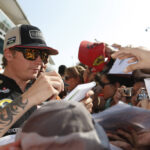 Formula 1 driver celebrates a race win