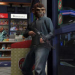 GTA Online player getting snacks