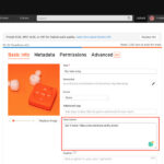 Add link to Sellfy in description on Soundcloud