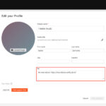 Add Sellfy store link to Soundcloud