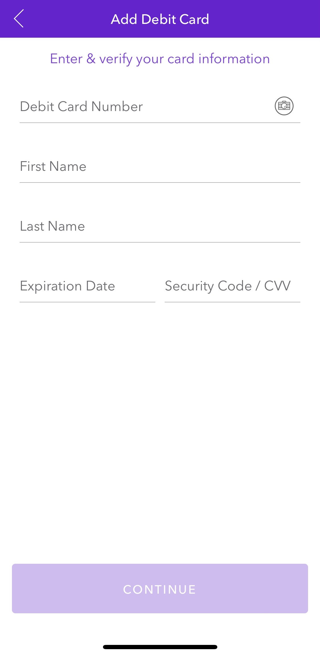 Chime Debit Card