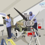 Mechanic Working on Car Engine