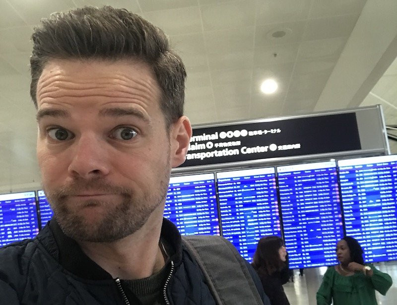 Andy Hill traveling for his job before FU money
