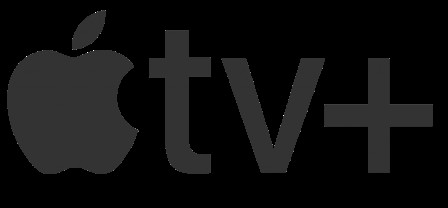 Apple TV+ logo on a white background