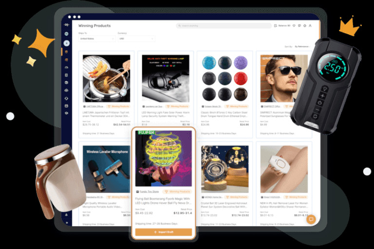 AutoDS Winning Products Hub to start a dropshipping business with no money