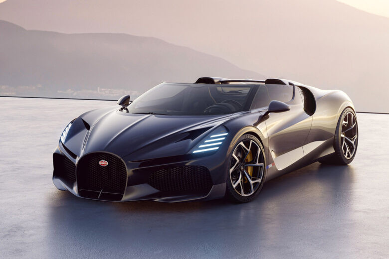 Bugatti Mistral Roadster Open-Top Design
