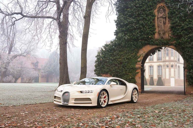 Bugatti Chiron Hermès Edition Detailed View