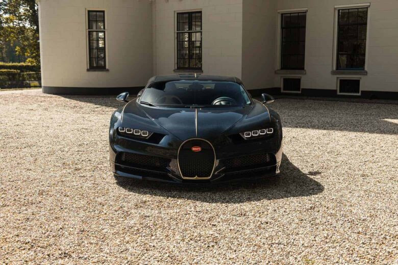 Bugatti Chiron L’Ébé with Art Deco Details