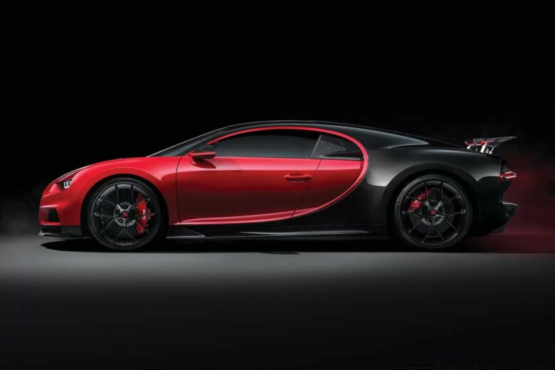 Bugatti Chiron Sport in Action