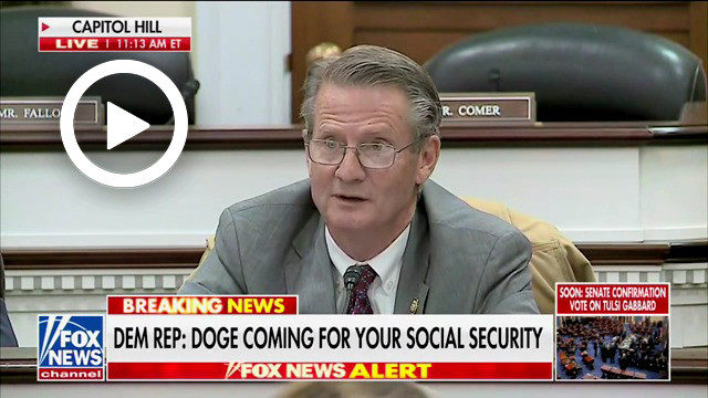 Rep. Tim Burchett criticizing Democrats for defending schemes to defraud American taxpayers