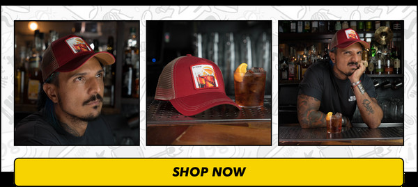 Negroni Trucker Hat by Broken Bartender